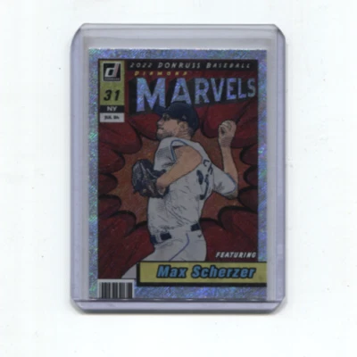 MAX SCHERZER 2022 DONRUSS MARVELS RAPTURE - Image 1 of 2