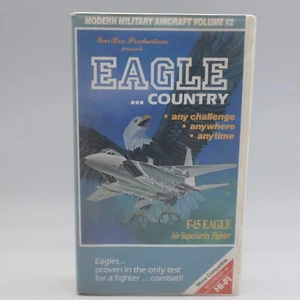 Eagle Country F-15 Air Superiority Fighter VHS 1987 - Picture 1 of 4