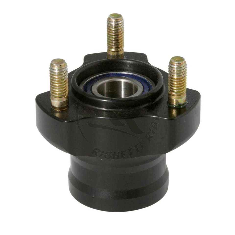 Go-Kart Vorderrad Nabe 50mm (17mm Lager ) Schwarz Eloxiert Karting - Bild 1 von 1