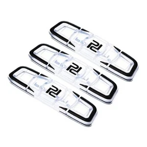 Tennis Racket Vibration Dampeners - Soft Silicone Racquet Shock Absorber Black - Picture 1 of 7