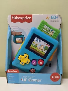 Fisher-Price Laugh & Learn Lil' Gamer Finto Videogioco Giocattolo - 6-36 mesi - Nuovo - Foto 1 di 9