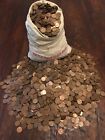 Lot of 9,750 Lincoln Wheat Pennies 1909 - 1958 P-D-S Mixed Dates