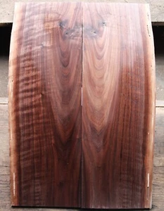 Curly figured black walnut drop top tonewood guitar .31" 2514 - Picture 1 of 12