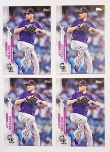 2020 Topps Series 2 Kyle Freeland Rockies Lot - Bild 1 von 5