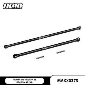 GPM 4140 Carbon Steel Center CVD Driveshaft For ARRMA 1/5 Kraton 8S / Kraton EXB - Picture 1 of 2