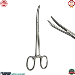 New Pean Forceps Curved 5.5" Surgical Medical Veterinary Hemostatic Artery Clamp - Picture 1 of 4