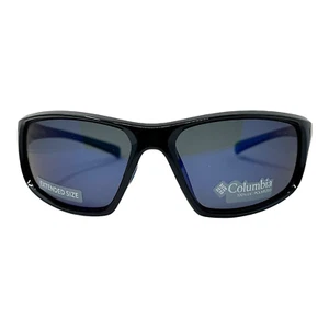 AUTHENTIC & NEW COLUMBIA C560SP 011 62/16/130 BLACK POLARIZED SUNGLASSES & CASE - Picture 1 of 3