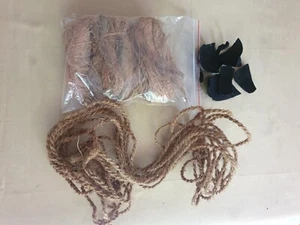 Natürliche Kokosnuss handgefertigte Schalenfaser, verdrehte Seile und Aktivkohle-Chips - Bild 1 von 13