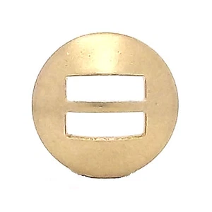 Slotted Concho 70/30 Brass Smooth 1" 1350-04 - Picture 1 of 1