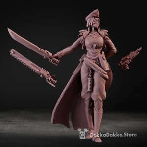 Female Commissar Imperial Guard DakkaDakka - Picture 1 of 4