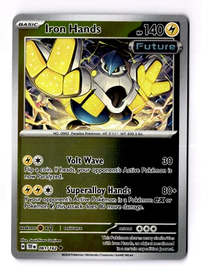 Iron Hands 061/162 Sv05: Temporal Forces Reverse Holo - Image 1 of 3