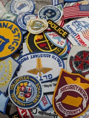 25 Vintage 2000s Era Patches – Mixed Themes Iron-On & Sew-On Lot - Image 1 of 4