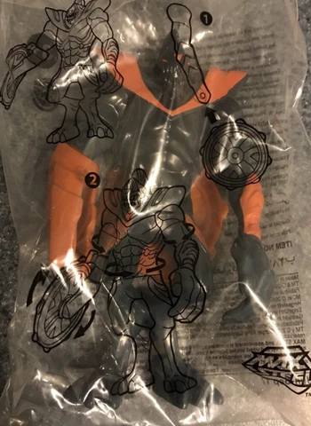 ELEMENATOR Max Steel Burger King Toy 2017 NEW Cover