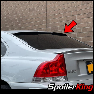 Spoiler de teto traseiro asa de janela compatível com Volvo S60/S60R 2001-2009 SpoilerKing 284RC - Imagem 1 de 4