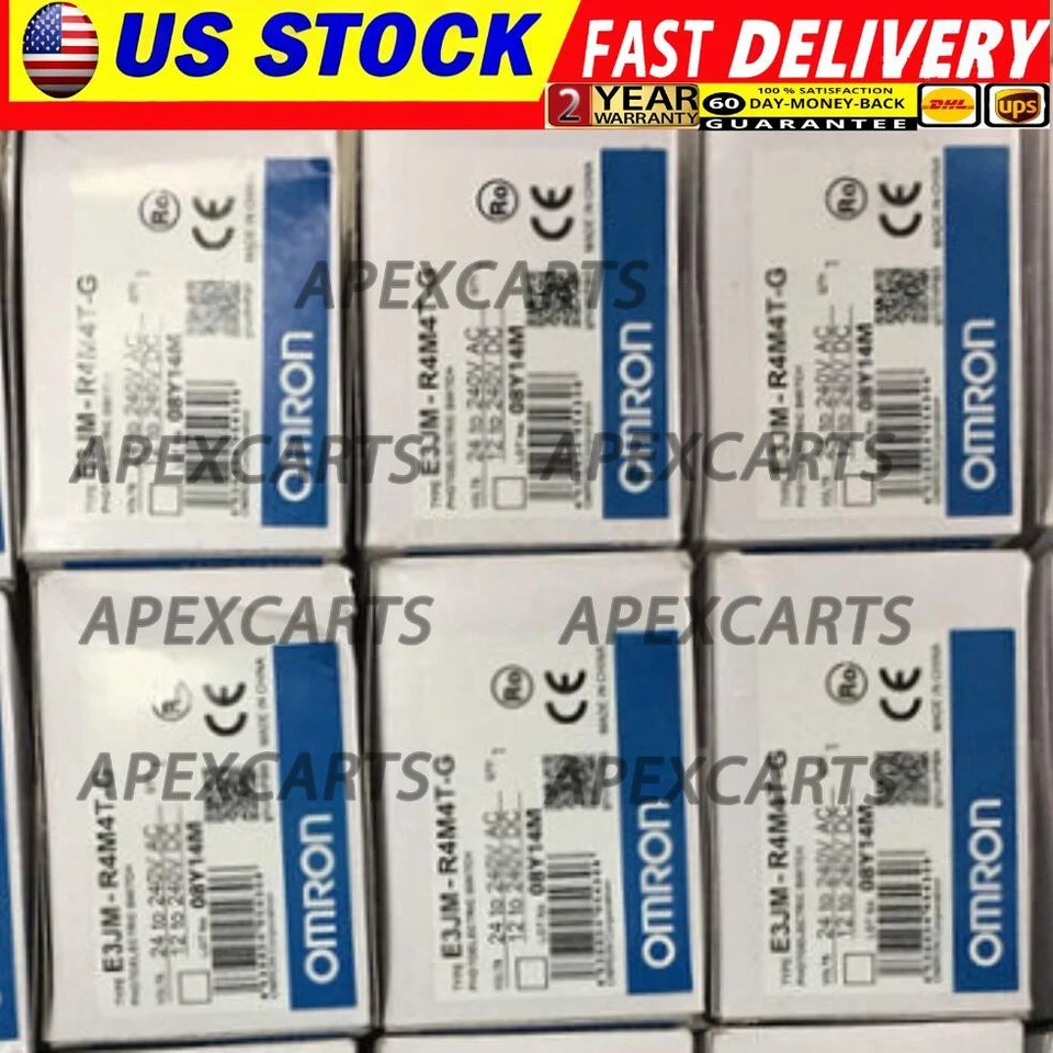 1 Pack Brand-new E3JM-R4M4T-G Omron Brand-new Photoelectric Switch E3JMR4M4TG / - Image 1 of 1