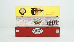 Lionel O Container Lot Vermont Teddy Bear Westminster Maple Grove Farms B98 - Picture 1 of 6