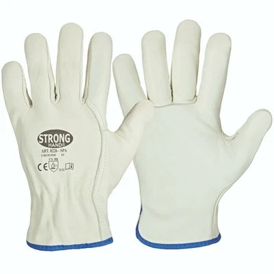 STRONGHAND® Handschuhe SPA Lederhandschuhe Arbeitshandschuhe Größe 9 10 11 - Bild 1 von 3