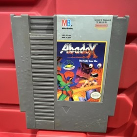 Milton Bradley Abadox: The Deadly Inner War Nintendo NES Game Cartridge NTSC-U/C