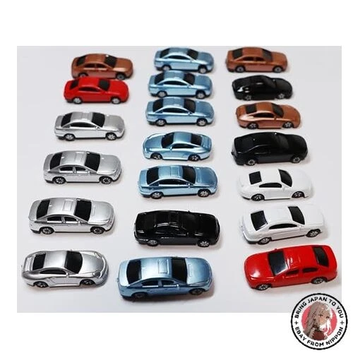 NUOVO set di 20 modellini di auto in miniatura in scala 1:100 modellini diora... - Immagine 1 di 1