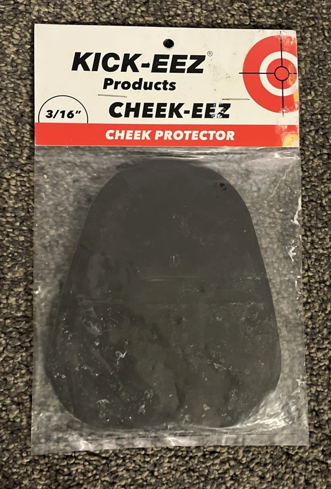 Protector de mejillas KICK-EEZ CHEEK EEZ - 6" L X 5" W X 3/16 pulgadas negro Foto 1 de 1