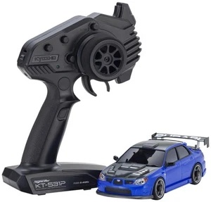 Kyosho Mini-Z Subaru Impreza Aero Ver Metallic Blue Drift AWD RC 32653BL Japan - Picture 1 of 1