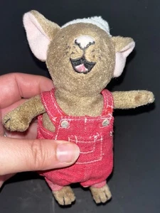 "De colección If You Take a Mouse to the Movies Holiday Peluche Ratón Ornamento 1985 5"" de Alto" - Imagen 1 de 2