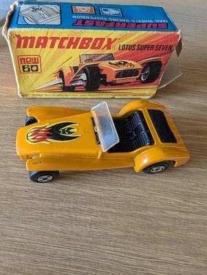 Matchbox Superfast No 60 Lotus Super Seven. VGC, With Original Box - Image 1 of 4