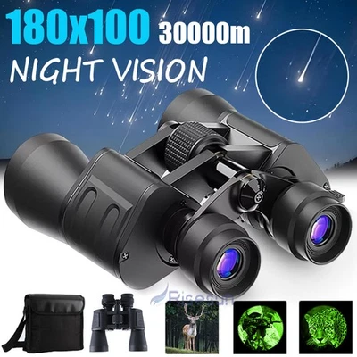 10-180x100 Potentes Militares HD Zoom Binoculares Skyscope Gafas Telescopio Foto 1 de 4