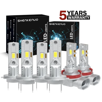 Faros antiniebla LED para Mercedes-Benz E350 B200 2008 2009 2010 2011 Foto 1 de 4