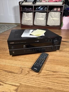 Yamaha RX-V430 Black Receiver 5.1-Channels 210W w/ Manual & Remote Bundle - Picture 1 of 19