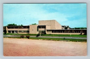 Manhattan KS, University Dykstra Veterinary Hospital Kansas Vintage Postkarte - Bild 1 von 2
