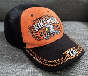 Bike Week Daytona Beach Baseball Hat 75th Annual 75 Years 2016 Capsmith Inc CSI - Picture 1 of 12