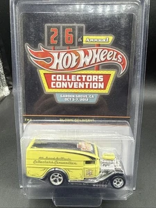 2012 Hot Wheels 26TH COLLECTORS CONVENTION BLOWN DELIVERY yellow 00662/03000 - Picture 1 of 5