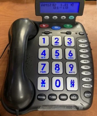 ~Teléfono amplificado ~Altavoz~ Muchas características~ClearSounds CSC50~Manual instantáneo~ Foto 1 de 4