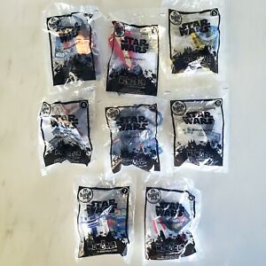 Mcdonalds Happy Meal Toys Star Wars 2010 New Full Complete Set Of 8 Sealed
