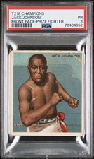 1910 T218 Champions Prize Fighter Jack Johnson Front Face Boxing PSA 1