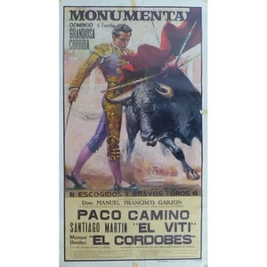 EL CORDOBES Paco CAMINO El VITI in der monumentalen Viehzucht GARZON Salamanca 1971 - Bild 1 von 1