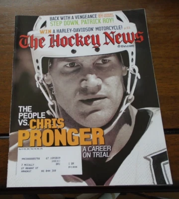 The Hockey News 2008 Chris Pronger — 第 1/2 张图片
