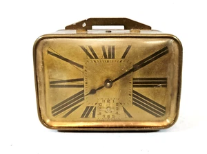 Vintage Brevete sgdg Small Alarm Clock, Made in France, Working, Rare - Picture 1 of 12