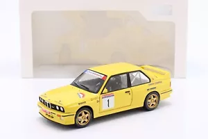 BMW M3 (E30) Gr.A #1 J.M.Ponce 3rd Rallye Principe Asturias 1992 - 1/18 SOLIDO - Picture 1 of 8
