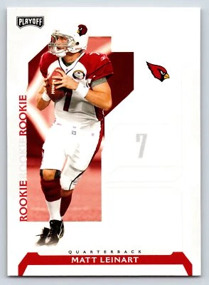 Matt Leinart Rookie Arizona Cardinals 2006 Playoff NFL Playoffs #72 24824 - Image 1 of 2