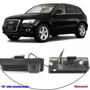 Car Trunk Handle CCD Rear View Camera Backup Parking for Audi Q5 2009-2012 - Picture 1 of 8