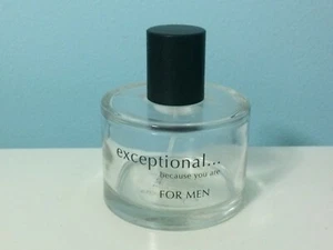 Empty Perfume Bottle Exceptional Because You Are Men Eau de Toilette 3.4 oz 100 - Picture 1 of 4