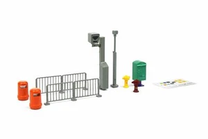 PEQUEÑO Hong Kong City Ax8 1/4 Juego de Accesorios de Carretera Modelo Pintado de Color Dioramas - Imagen 1 de 5