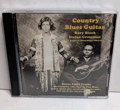 Stefan Grossman - Country Blues Guitar: Rare Archival Recording 1963-1971 - Imagem 1 de 4