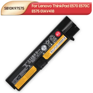 Batteria originale SB10K97575 per Lenovo ThinkPad E570 E570C E575 01AV418 2670mAh - Foto 1 di 6