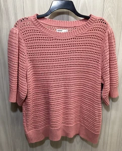 SONOMA Women’s (Size 2X) Short Sleeve Round Neck Sweater Cotton Poly - Picture 1 of 6