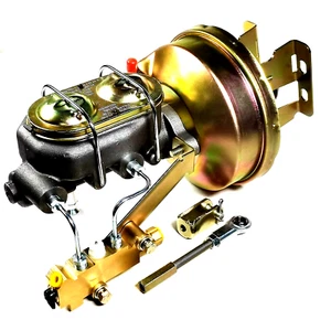 1960-1966 Chevy C10 C20 Truck GMC 8" Power Brake Booster Master Disc/Drum Valve - Picture 1 of 2