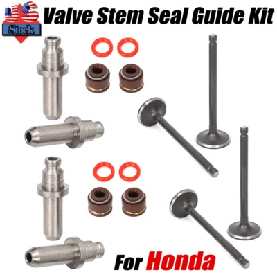 Kit de vástago de sello de válvula de admisión de escape para Honda Rebel CMX250, CB250 Nighthawk 91-08 Foto 1 de 4