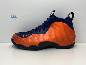  Nike Air Foamposite One Herren Turnschuhe robust orange blau leer verschiedene Größen - Bild 1 von 13